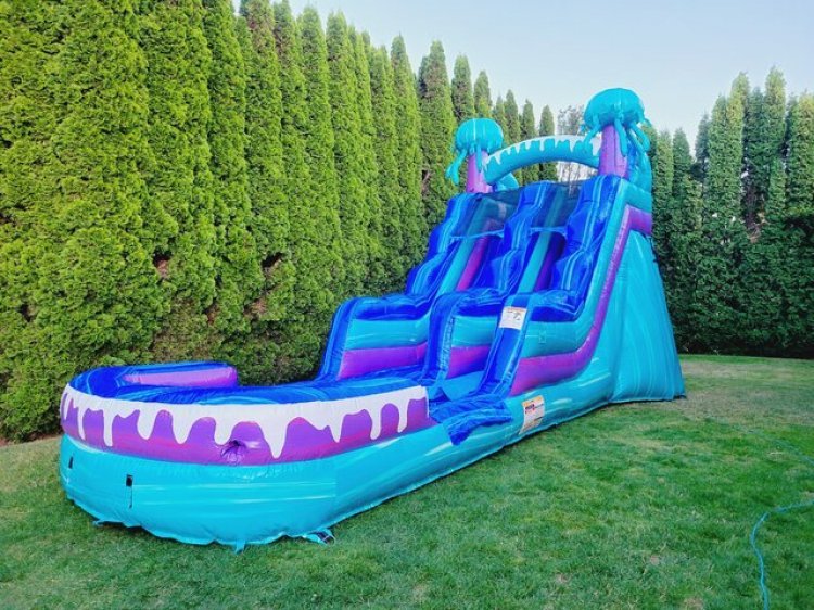 15ft Jellyfish water slide - Fun fox jumpers Salem OR