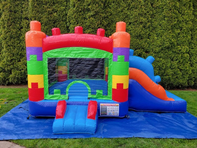 Mini Blocks Toddler bounce House