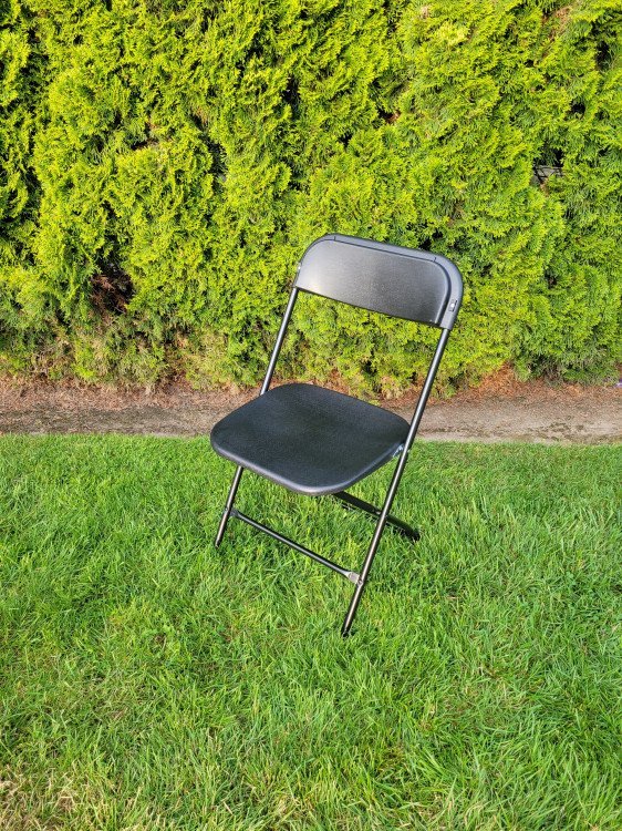 Black Folding Chairs