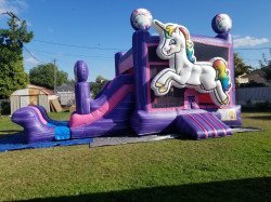 Unicorn Combo bounce house