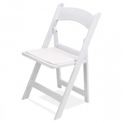 White  banquet  chairs