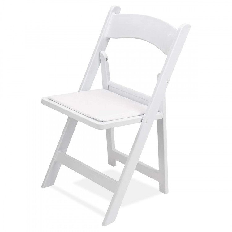 White  banquet  chairs